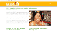 Desktop Screenshot of multilingualism.org